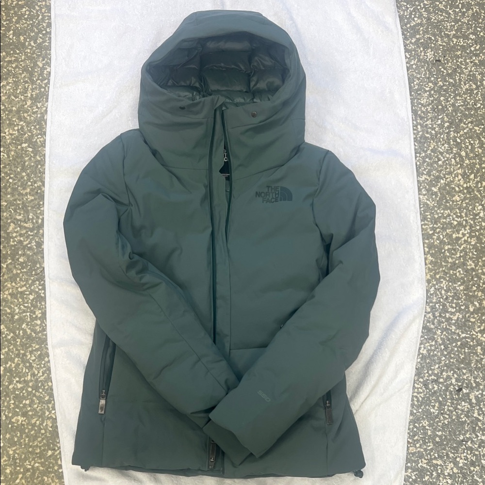 The North Face Sage Green Women's Puffer Ski/Snow Jacket Medium
